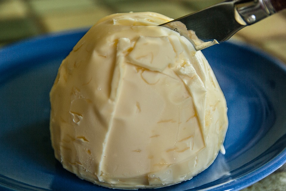 Laktosfritt hemgjort smör