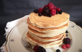 Fluffiga amerikanska pannkakor klassiskt recept
