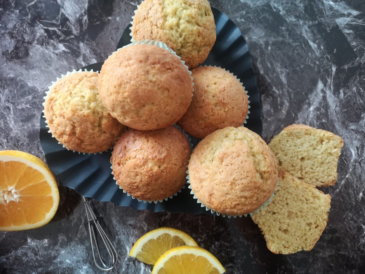 Laktosfri Muffins – med Apelsin