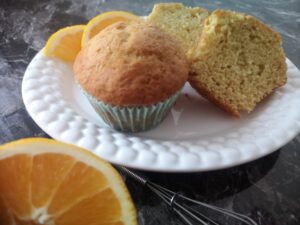 Laktosfri muffins med apelsin