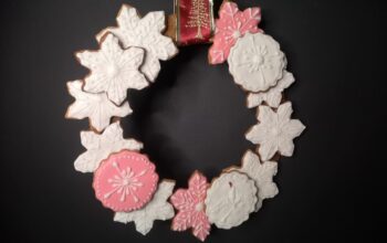 Pepparkakskrans med kristyr
